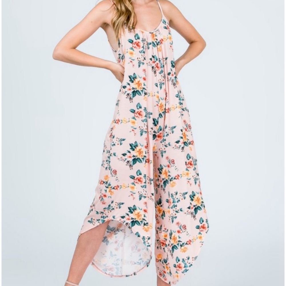 Floral Jumpsuit